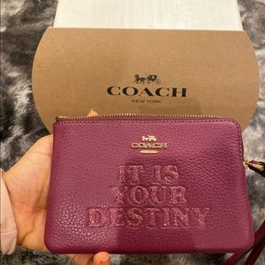 Coach x star war wallet ‘it is your destiny’
